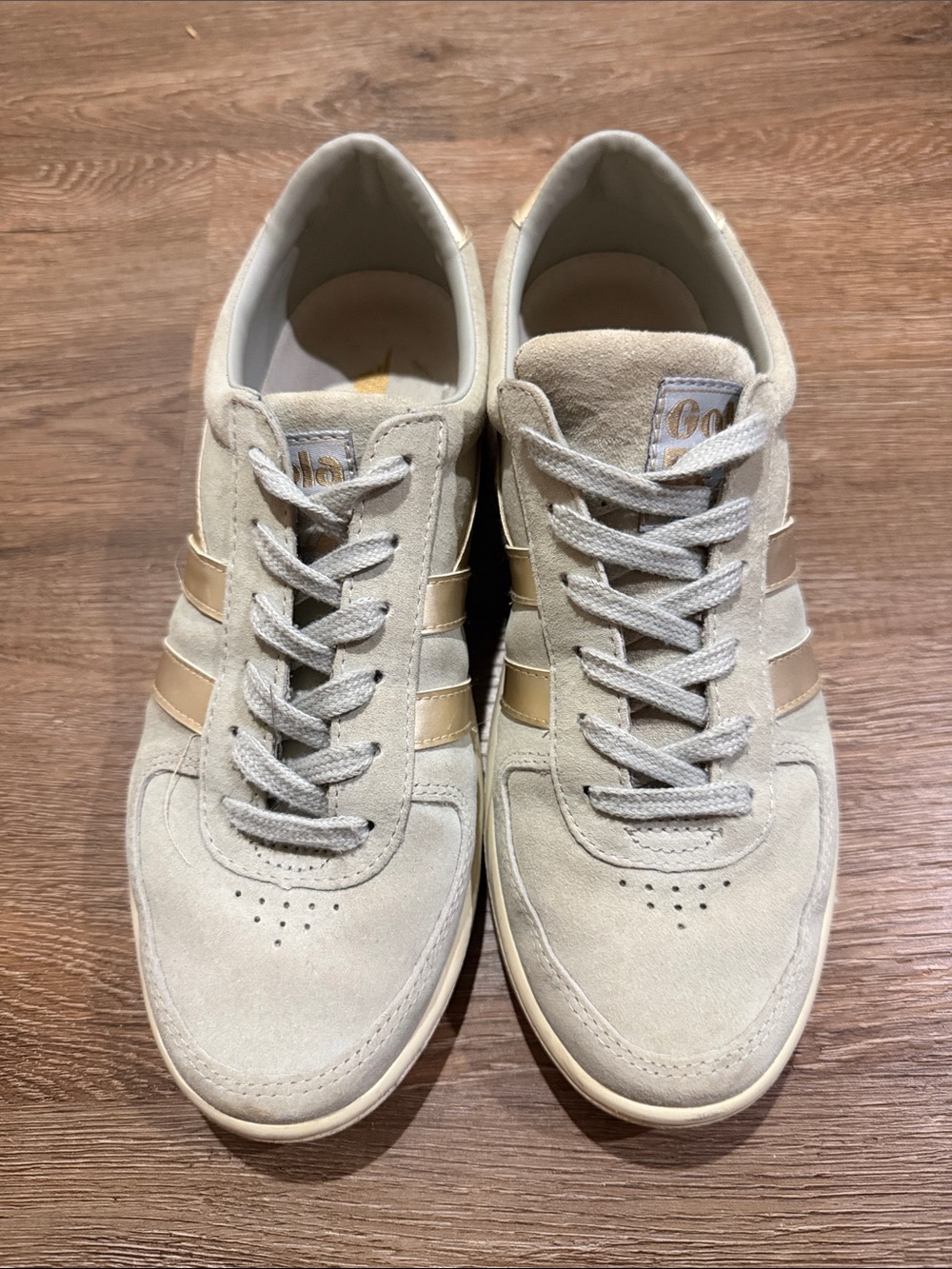 Gola Classics Women's Grandslam Pearl Sneakers - Size 7 - Picture 5 of 10